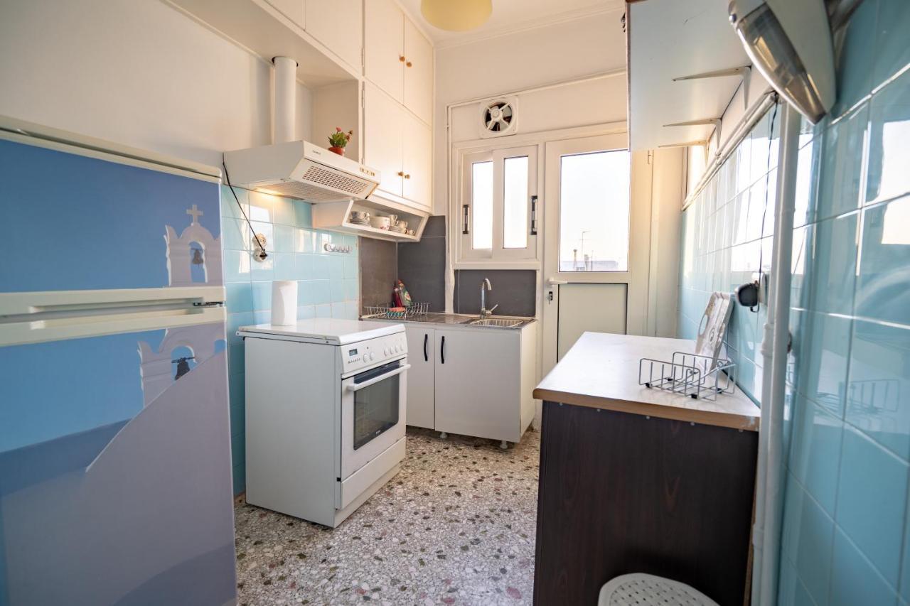Dimotiko Theatro Metro St. 1 Bedroom 4 Pers. Flat Piraeus Exterior photo